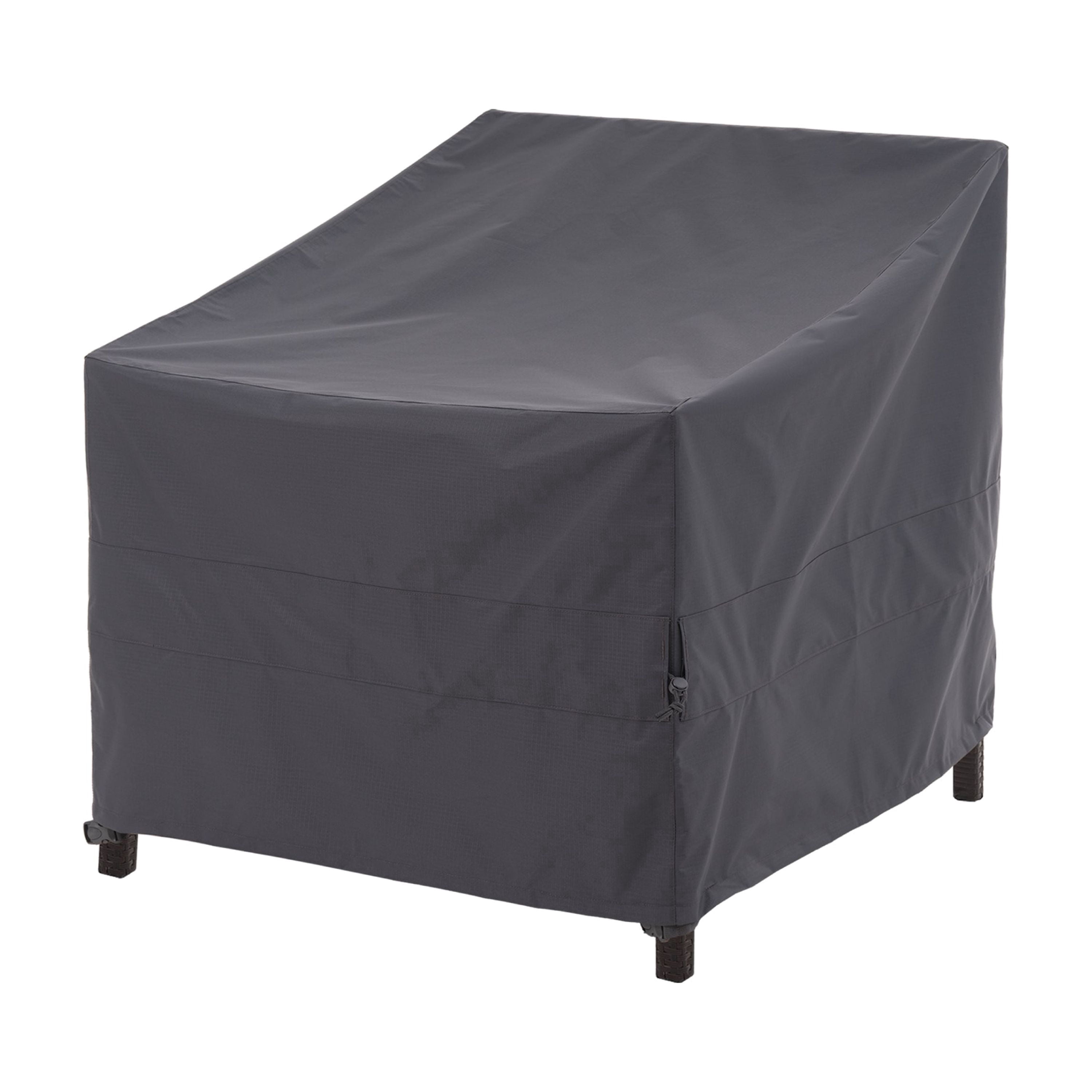 WJ-X3 Patio Chair Covers, Outdoor furniture Cover, Heavy Duty, Waterproof Patio Chair Covers, 43W x 42D x 42H, Gray, 1-Pack