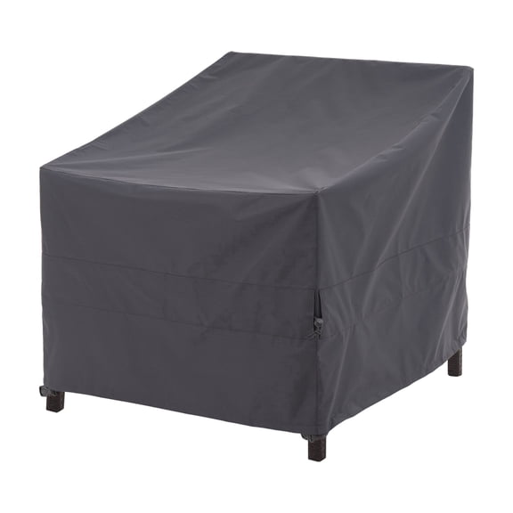 WJ-X3 Patio Chair Covers, Outdoor furniture Cover, Heavy Duty, Waterproof Patio Chair Covers, 43W x 42D x 42H, Gray, 1-Pack