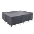 thumbnail image 1 of "WJ-X3 Waterproof Gray Outdoor Patio Furniture Cover, 108""L x 84""W x 31""H", 1 of 8