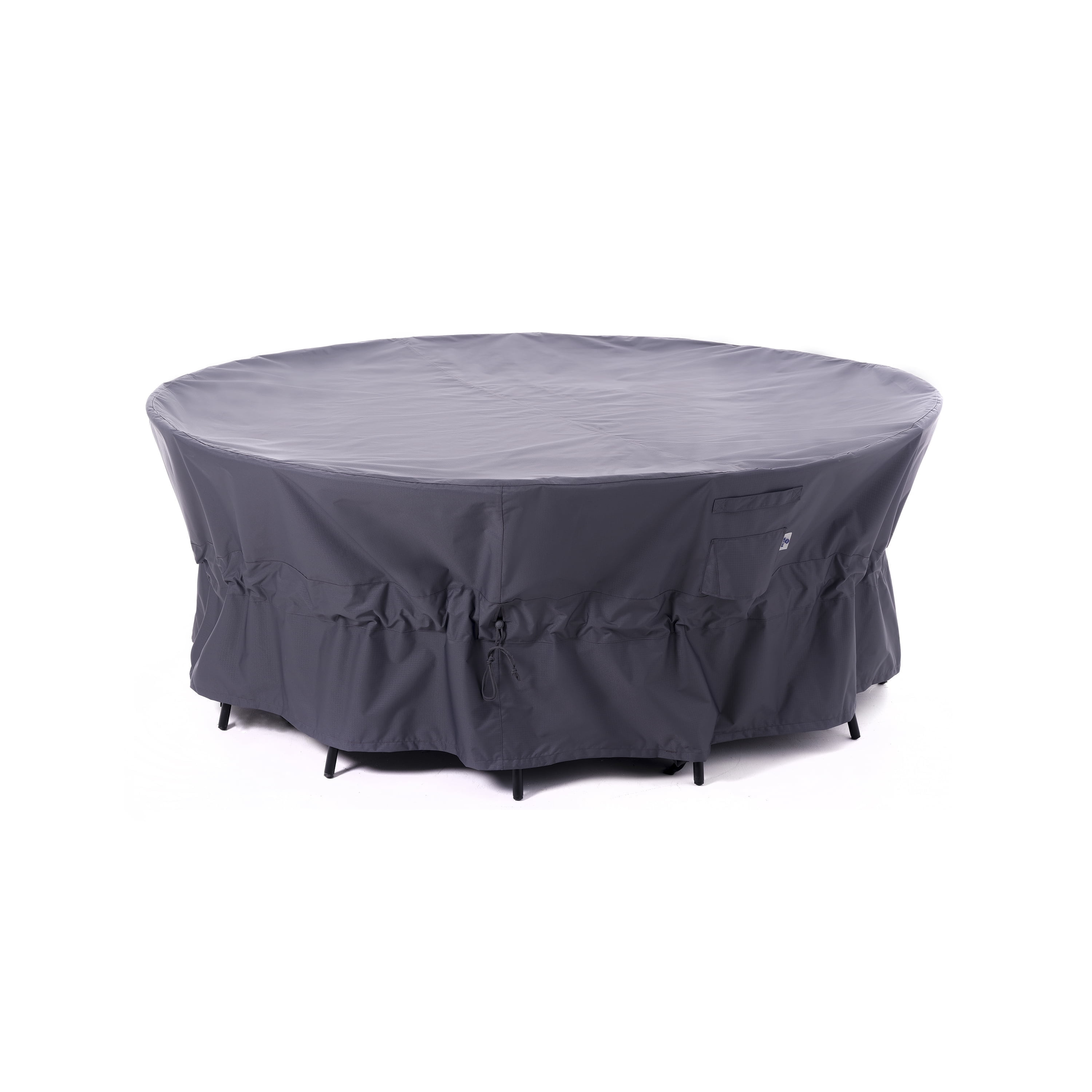 WJ-X3 Round Cover, 84 in x 84 in x 31 in, Gray, Waterproof Patio All ...