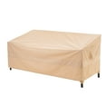 thumbnail image 1 of WJ-X3 Waterproof Patio Outdoor Sofa Cover, 87" W x 42" D x 35" H, Windproof & Rip Stop, Beige, 1 of 10