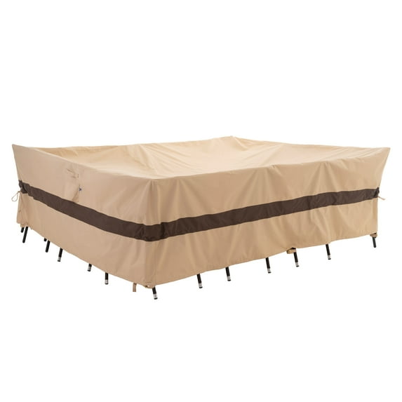 WJ-X3 X Large Waterproof Patio Outdoor Furniture Cover, 180" W x 96" D x 36" H
