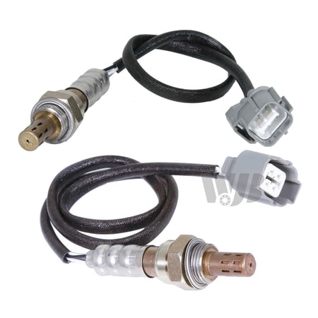 WJB 2Pcs Oxygen Sensor Front & Rear For 2001-2005 Honda Civic 1.7L D17A7 Engine