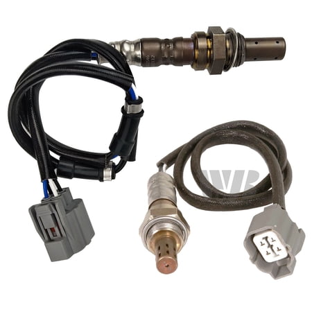 WJB 2Pcs Oxygen Sensor Upstream & Downstream For 2005 2004 Honda Civic 1.7L D17A2 Engine, Acura EL 1.7L
