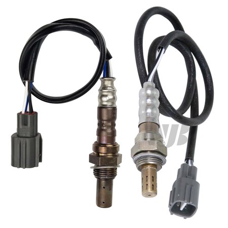 WJB 2Pcs Upstream Downstream Air Fuel Ratio 02 Oxygen O2 Sensor For 2001-2003 Toyota Rav4 2.0L Left Side