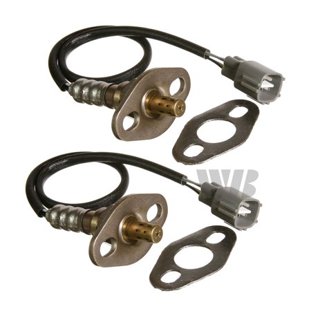 WJB 2Pcs Upstream & Downstream O2 Oxygen Sensor For 1995-1998 Toyota Tacoma 3.4L V6 RWD Manual Trans