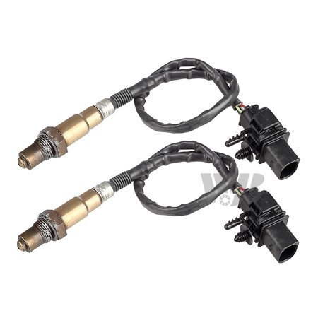 WJB 2Pcs Upstream O2 Oxygen Sensor Fit 2014-2009 Ford F-150, E-350 Van, Mustang 5.4L 4.6L