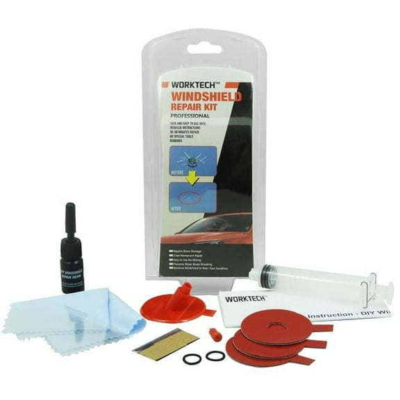 WJB Industrial Technologies Professional Strength Windshield Repair Kit