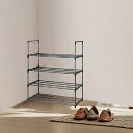 Ktaxon 6 Tier Carved Shoe Rack Space Saving Storage Organizer White Finish Walmart