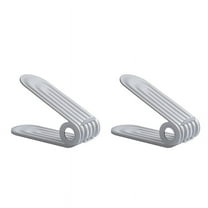 WJHWSX Adjustable Shoe Rack,Shoe Rack Organizer,Bedroom,Adjustable,Home & Outdoor,Plastic,Gray