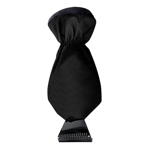 WJHWSX Black Car Snow Shovel Gloves,Shovel Removal for Winter,ABS,Black