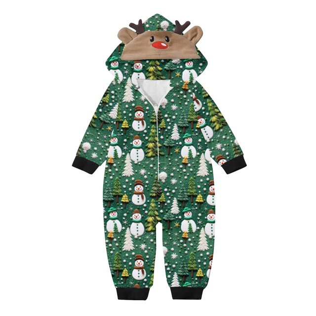 WJHWSX Boys 5t Pajamas Casual Kids Pajamas Green Pullover Long Sleeve