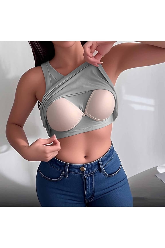 Bras for Women,Push Up Bra,Womens Bras,Comfort Fit,Soft,Solid,Polyester,Spandex ,Gray,Free Size
