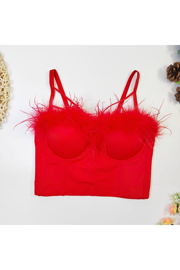 Bras for Women,Push Up Bra,Womens Bras,Shaping,Soft,Solid,Polyester,Red,2XL