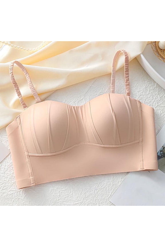 Bras for Women,Push Up Bra,Womens Bras,Soft,Stretch Fabric,Solid,Nylon,Spandex,Pink,M