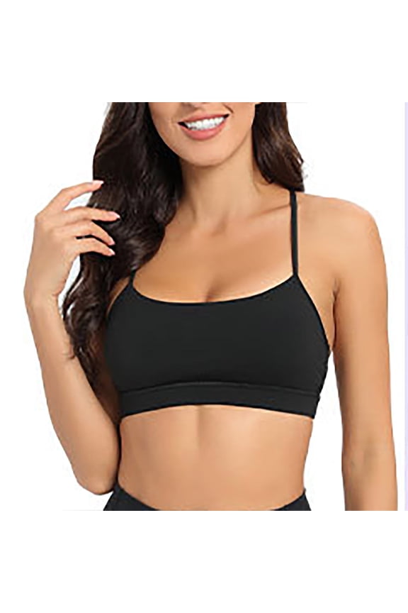 Bras for Women,Push Up Bra,Womens Bras,Soft,Stretch Fabric,Solid,Polyester,Spandex ,Black,L