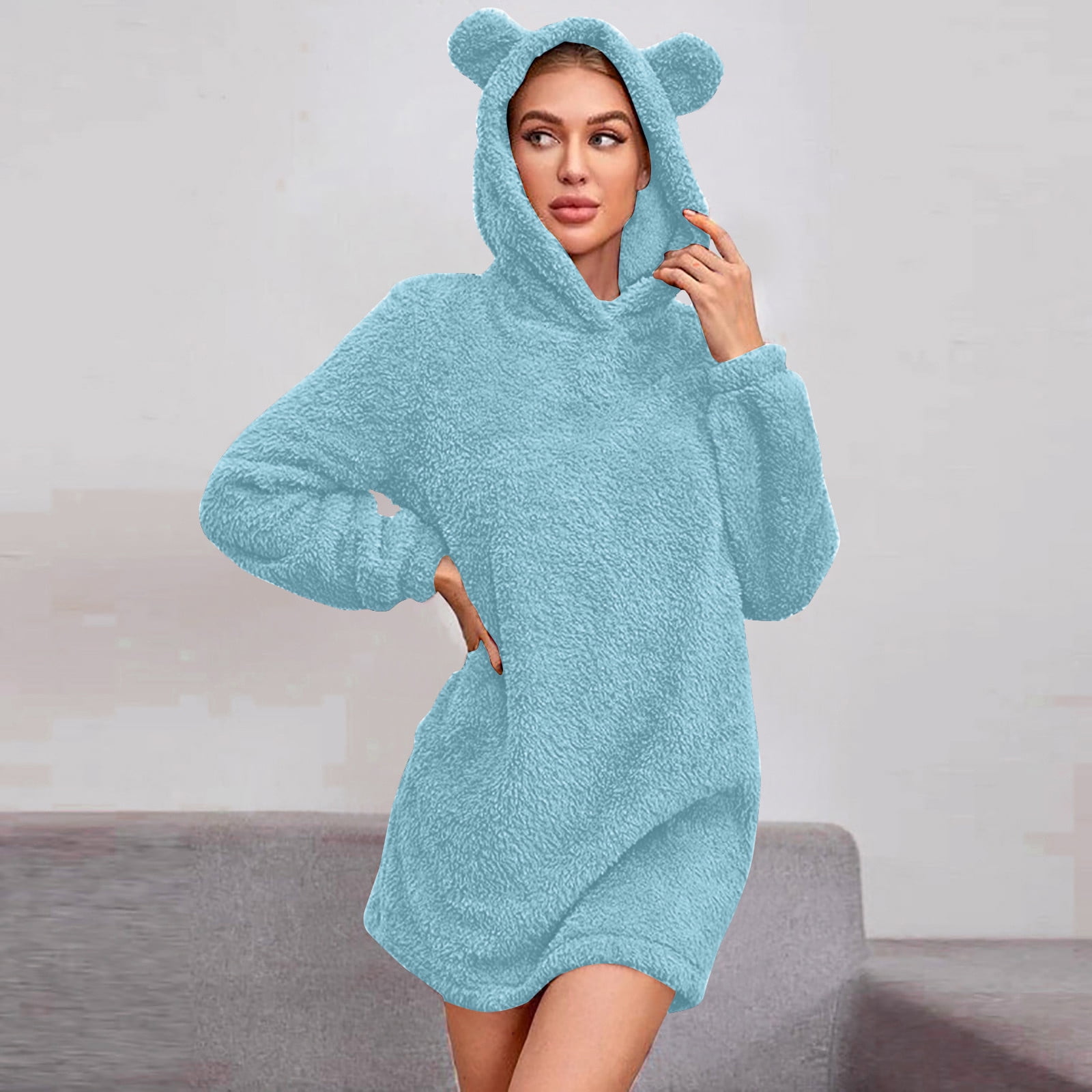 Womens designer hoodie dress sale