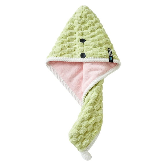 WJHWSX Hair Turban Towel Cotton,Super Absorbent Hair Towel Wrap for Curly Hair,100%Polyester