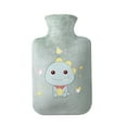 WJHWSX Hot Water Bottle,NonToxic,Soothing Warmth,Helps Relief Muscle