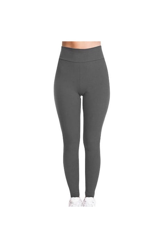 Womens Leggings,Butt Lifting Leggings,Comfort Fit,Polyester,Spandex,Dark Gray,S