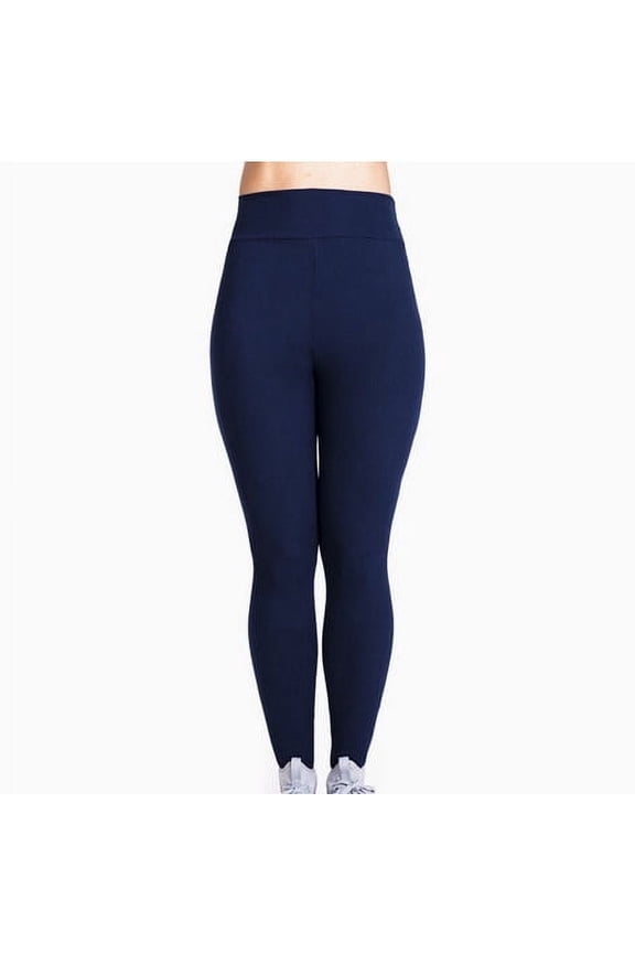 Leggings for Women,Navy Blue Leggings,Comfort Fit,Polyester,Spandex,2XL