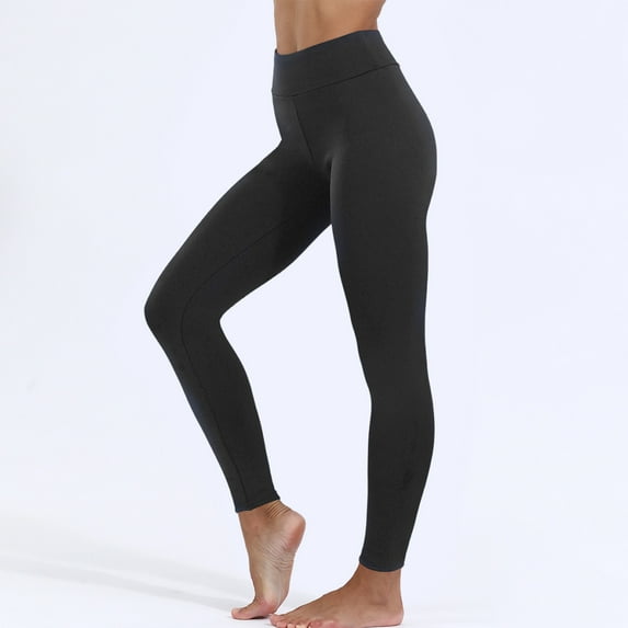 WJHWSX Leggings for Women,Yoga Pants,Womens Yoga Pants,Butt Lifting,Comfort Fit,Solid,Nylon,Spandex,Gray,2XL(US:12)