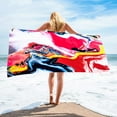 thumbnail image 1 of WJHWSX Microfiber Beach Towel,Microfiber Beach Towels Clearance,Lightweight,Printed,Rectangle,Polyester,Multi-color,75*150cm, 1 of 3