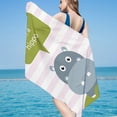 thumbnail image 1 of WJHWSX Microfiber Beach Towel,Microfiber Beach Towels Clearance,Lightweight,Printed,Rectangle,polyester,Multi-color,75*150cm, 1 of 3