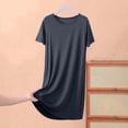 thumbnail image 1 of ssuyfkrb Nightgowns for Women,Womens Nightgown,Cooling,Moisture Wicking,Lightweight,Gray,XL, 1 of 4