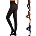 thumbnail image 1 of ATENAR Pantyhose For Women,Sheer Pantyhose,Tights For Women,Shaping,Compression,Solid,Black,S(US:4), 1 of 3