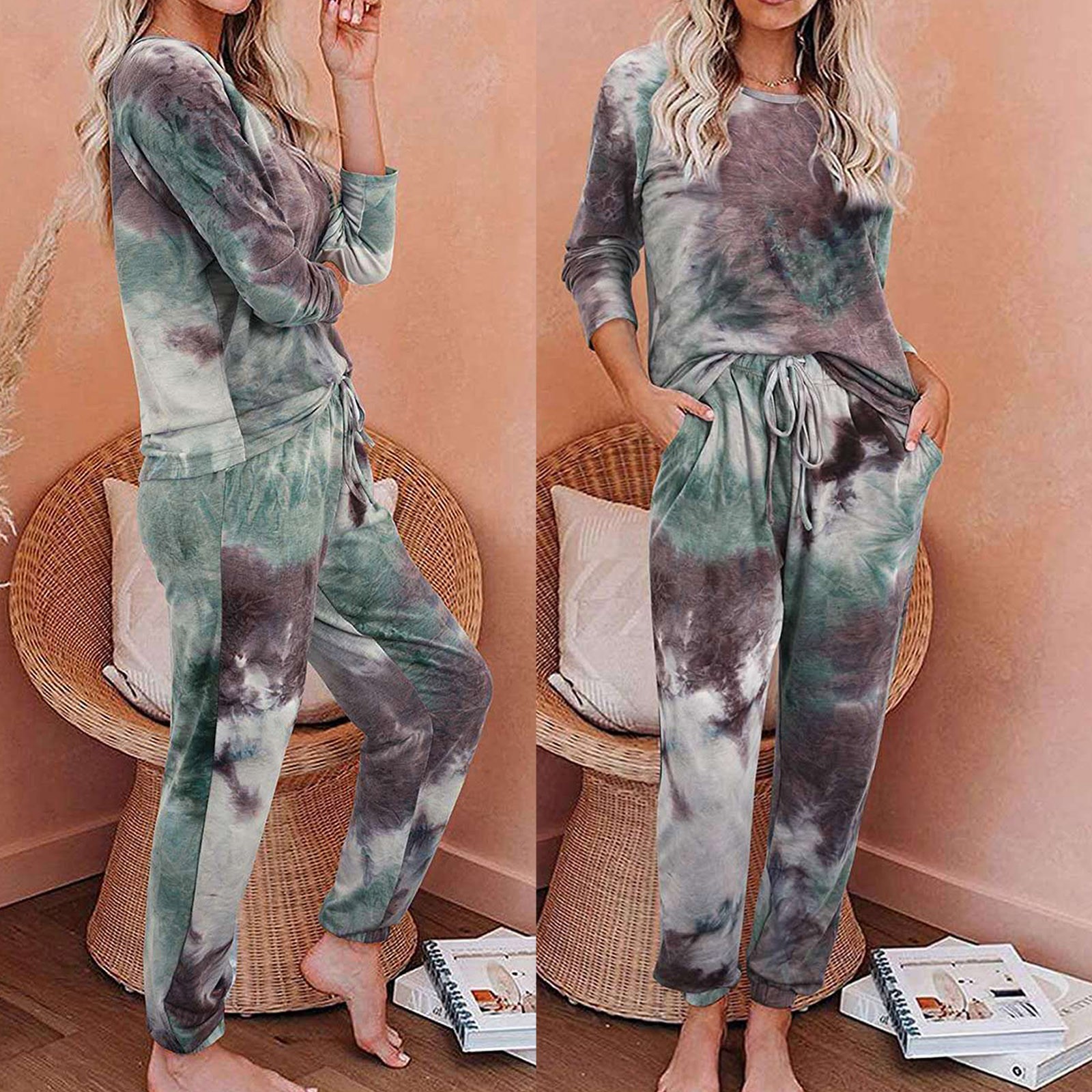 WJHWSX Petite Pajamas For Women Petite Size Casual Clearance Women