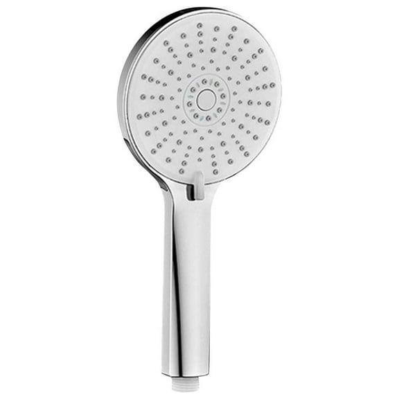 WJHWSX Shower Heads 5 Setting with Handheld Sprayer,Shower Head Clearance Handheld,Round,Plastic,Silver