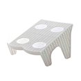 thumbnail image 1 of WJHWSX Small Shoe Rack for Entryway,Shoes Rack Furniture,Bedroom,Open Storage,Shoe Racks,Plastic,White,20*16*15cm(7.87*6.29*5.9in), 1 of 1