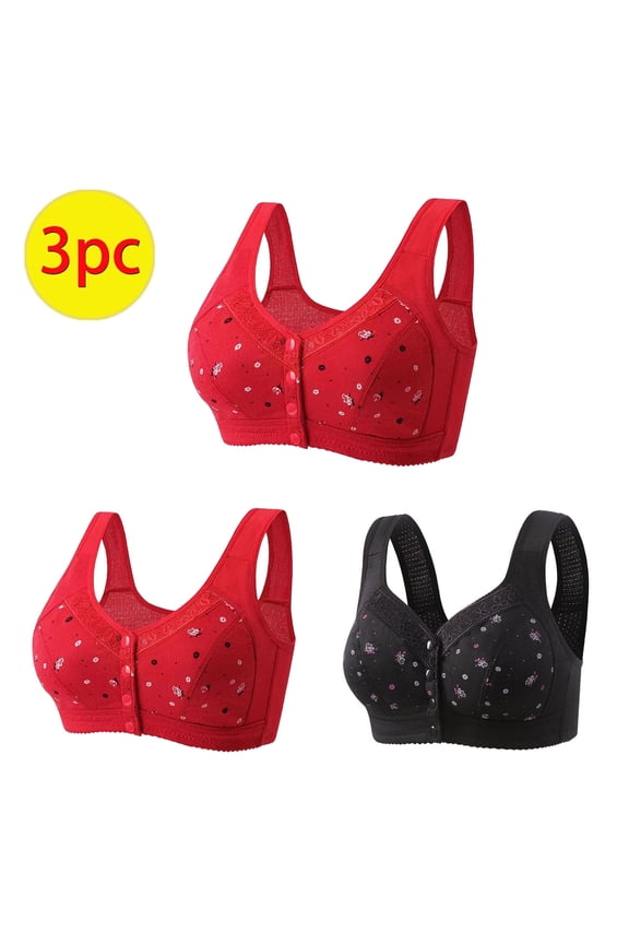 Wireless Bras for Women,Womens Bras,Breathable,Comfort Fit,Solid,Nylon,Spandex,Green,M(US:6)