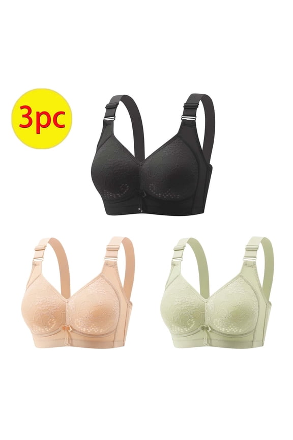 Wireless Bras for Women,Womens Bras,Comfort Fit,Soft,Solid,Nylon,Spandex,Black,M(US:6)