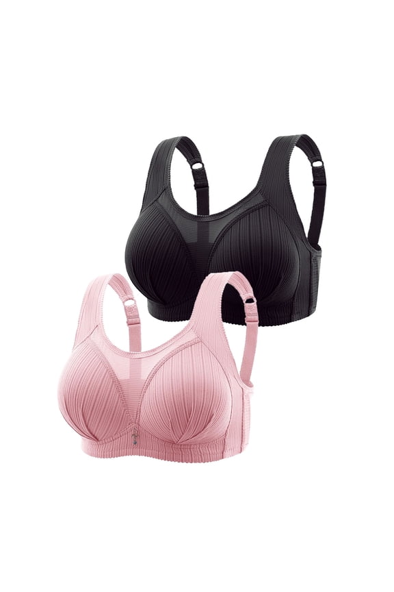 Wireless Bras for Women,Womens Bras,Comfort Fit,Soft,Solid,Nylon,Spandex,Purple,M