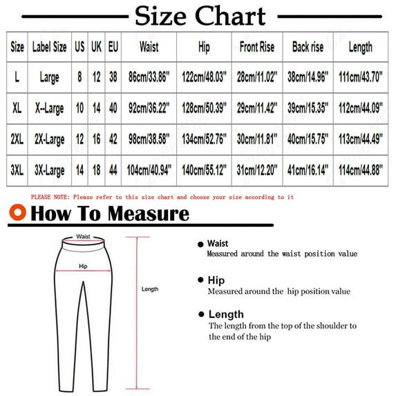 WJHWSX Women's Pants,Straight Leg Pants Women,Pants for Womem,Elastic Waistband,Breathable,Printed,Polyester,Multicolor,3XL