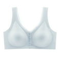 thumbnail image 1 of ATENAR Womens Bras,Push Up Bra,Bras for Women,Comfort Fit,Soft,Solid,Nylon,Spandex,Gray,M, 1 of 3