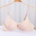 thumbnail image 1 of ATENAR Womens Bras,Push Up Bra,Bras for Women,Comfort Fit,Soft,Solid,Polyester,Khaki,L, 1 of 4