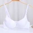 thumbnail image 1 of ATENAR Womens Bras,Push Up Bra,Supportive Bras for Women,Soft,Stretch Fabric,Solid,Polyester,White,M, 1 of 4
