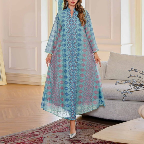 WJHWSX Womens Dresses,Dresses for Women,Womens Fall Dresses,Long Sleeve,V Neck,Soft,Solid,M