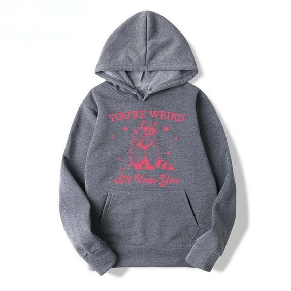WJHWSX Womens Hoodies,Hoodies for Women,Breathable,Soft,Polyester,Dark Gray,2XL(US:12)