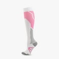 thumbnail image 1 of ATENAR Womens Socks,Compression Socks for Women,Shaping,Athletic,Supportive,Nylon,Pink,L, 1 of 3