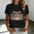 thumbnail image 1 of WJJIAO 250 Years American Flag Shirt for Women 250th Anniversary USA T Shirt 4th of July Independence Day Freedom Shirts Tops, 1 of 5