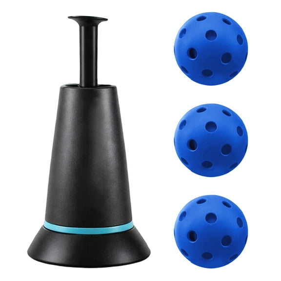 WJJIAO Sports Tee Popper, otnbgsr Baseball Training Tee Popper with 3 Popper Ball Included Durable Nylon Strength, Batting Tee for Perfect Swings