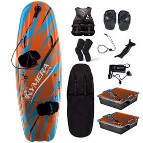 WJSHIPFOR Carbon Fiber High-Speed Electric Surfboard 15 kW Water Jet Surf Board,Max-Speed 55 KM/h,330Ibs Load Capacity, Battery Life 60-120 Min,IP67 Waterproof, Hydrofoil Board for Adult
