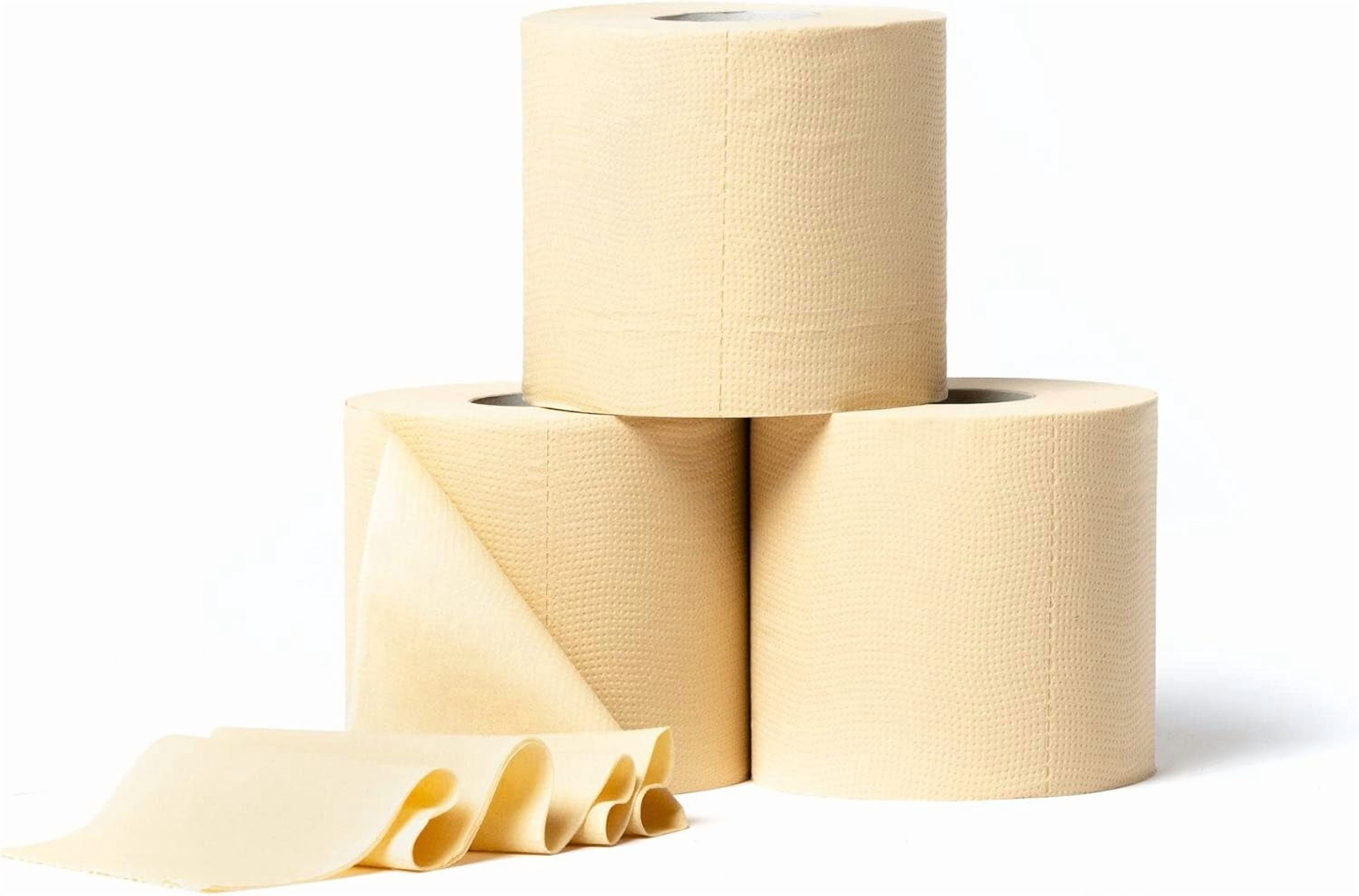 WJSP Bamboo Toilet Paper 24 pack for Home Camping Commercial