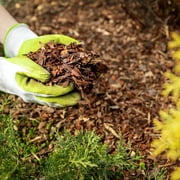 Wjsp Brown Wood Mulch 1 Cu ft for Landscaping Gardens