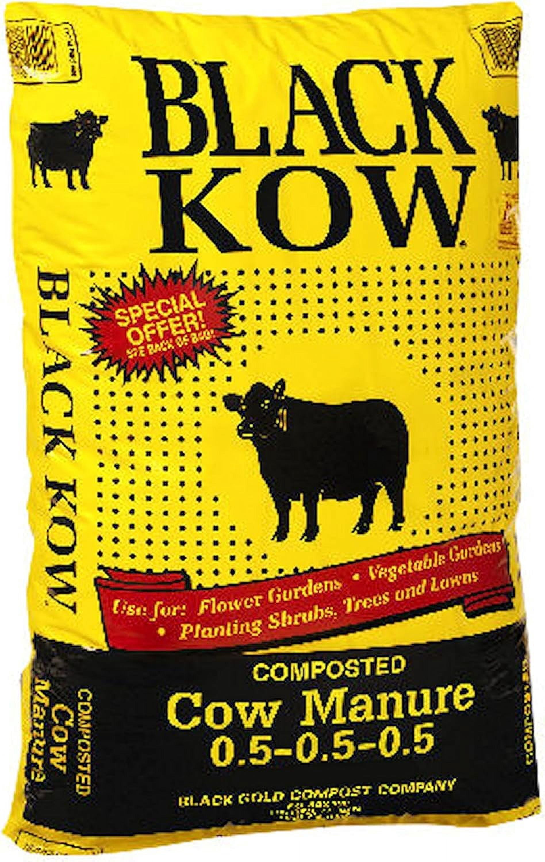 Wjsp Composted Cow Manure 35 lb Bag Organic Fertilizer for Houseplants Tomato Vegetables Flowers