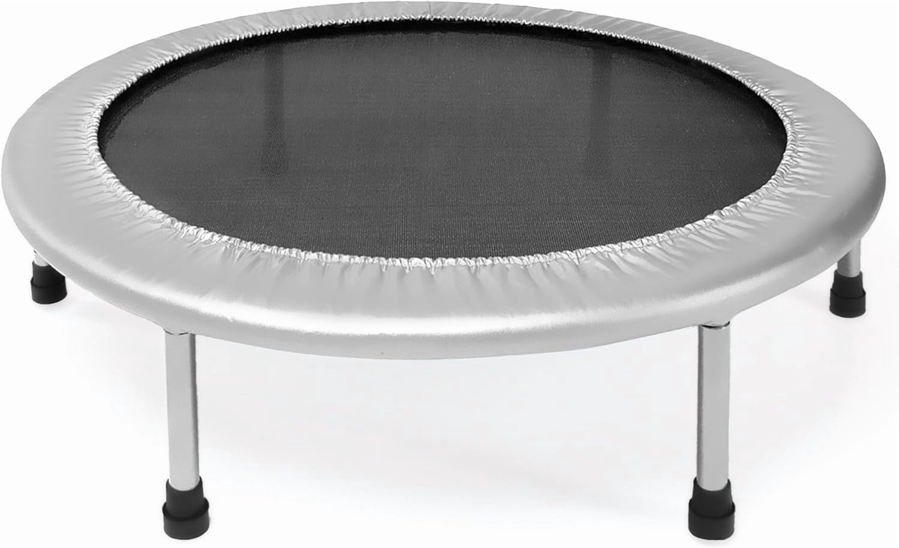 WJSP Folding Trampoline 36 inch for Home Gym Cardio Strength Training